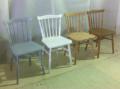 Etapy pokrywania farba krzeseł cztery kroki tel: 609 907 905